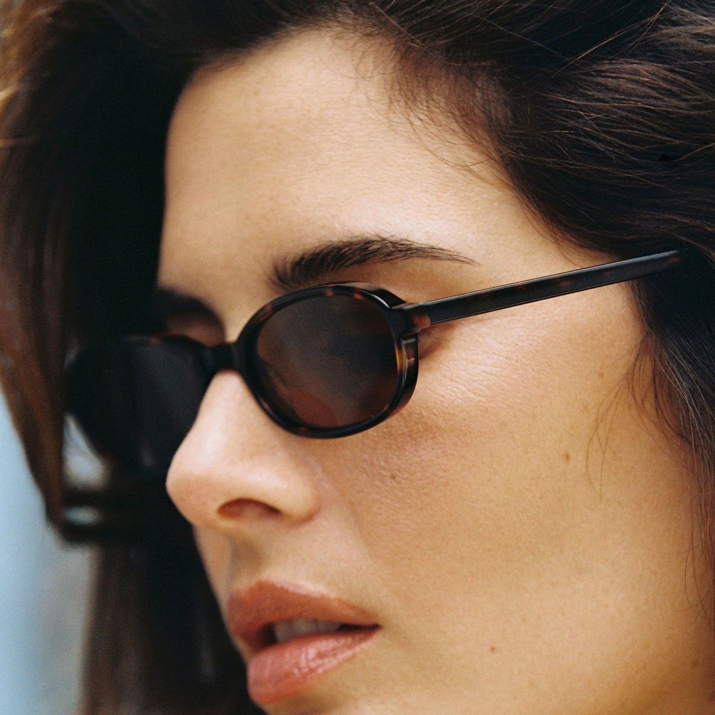 Damen modische Sonnenbrille im eleganten Schildkrötendesign Brehn