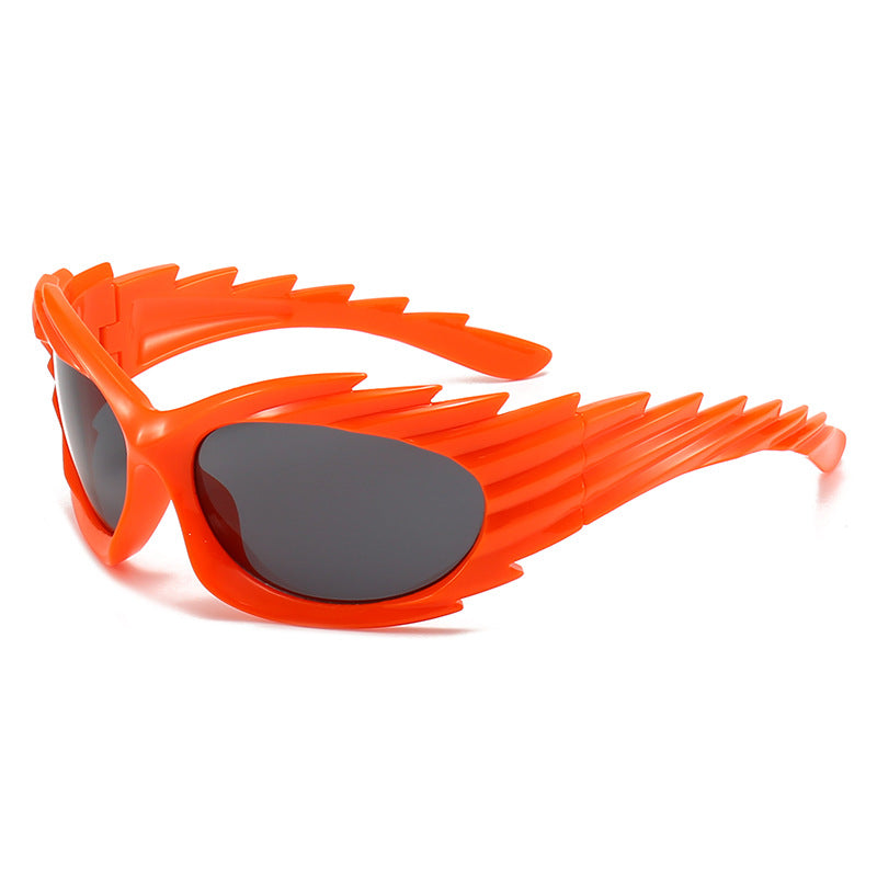 Damen sportliche und stylische Sportsonnenbrille mit innovativem Design Brehn