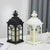 Vintage-Style Metalllaterne Kerzenhalter mit Glasplatten Brehn