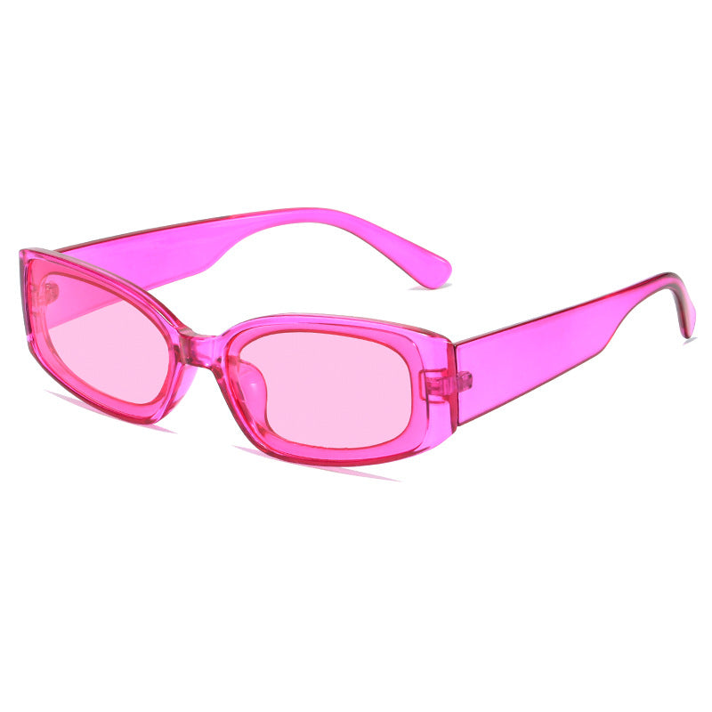 Damen modische Sonnenbrille im futuristischen Design Brehn