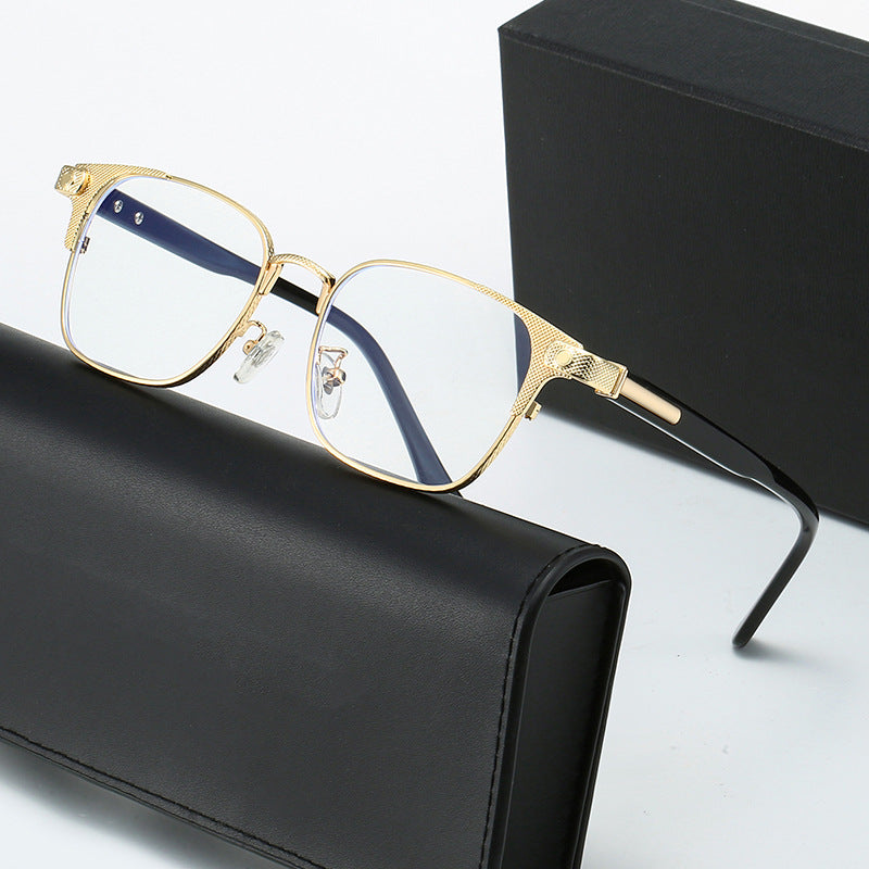 Damen modische Korrektionsbrille mit filigranem Metallrahmen Brehn