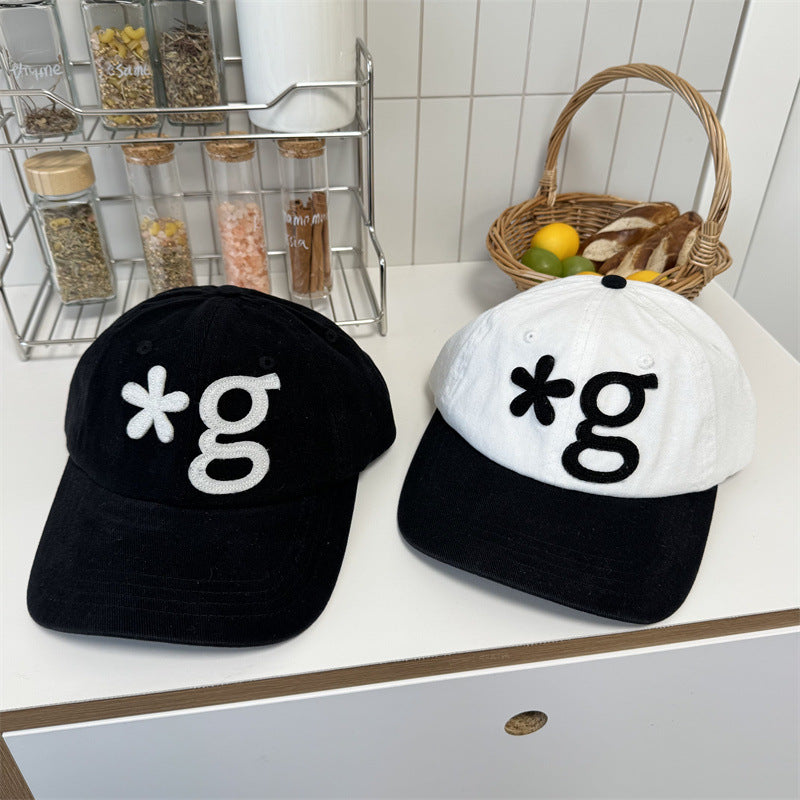 Herren Casual Bestickte Kord Cap Brehn