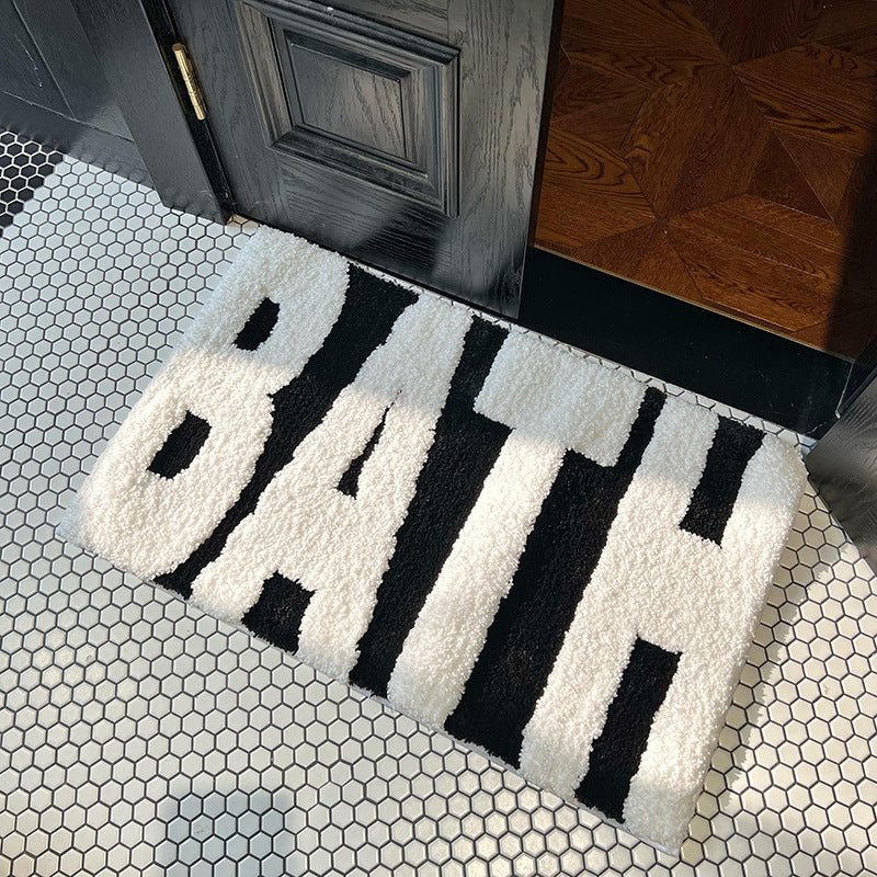 Texturiert Badmatte Brehn