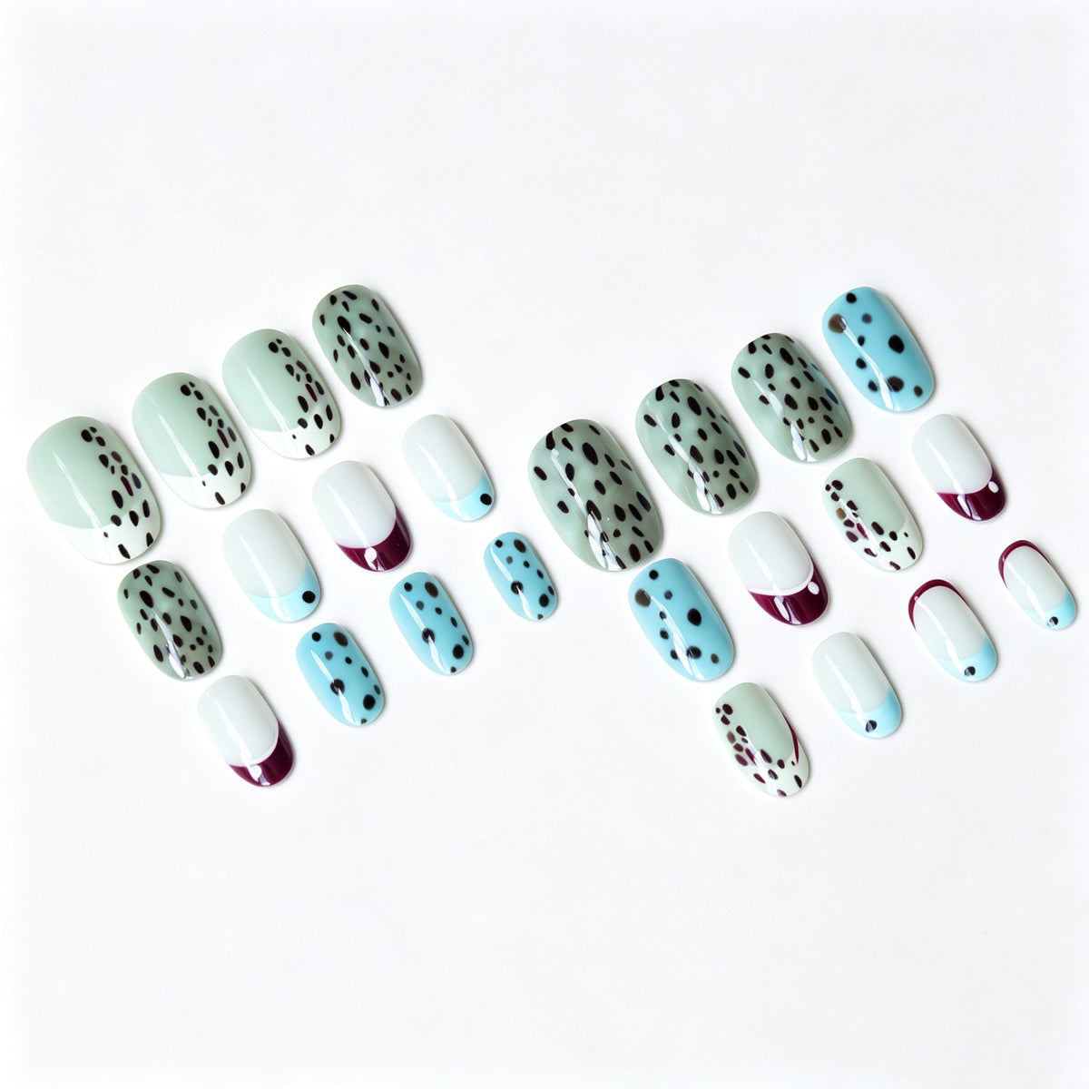 Künstlerisches Bold Pattern Nagelkunst Kit