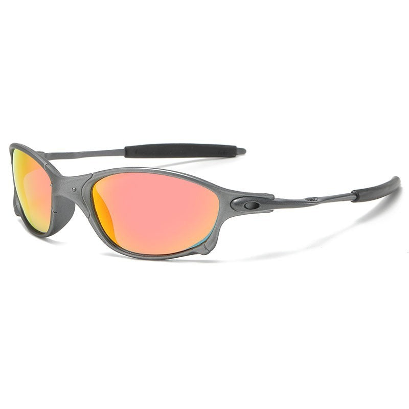 Unisex nan sportive Wraparound Sonnenbrille mit polarisierten Gläsern und rutschfesten Bügeln Brehn