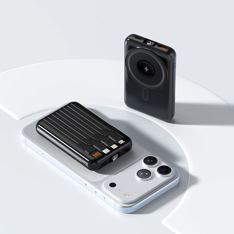Tragbare Powerbank mit Magnetfunktion Brehn