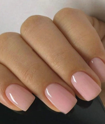 Glänzende Pediküre Nagelkunst Brehn