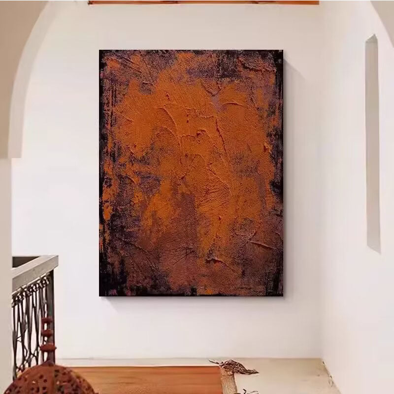 Strukturierte zeitgenössische Wandkunst