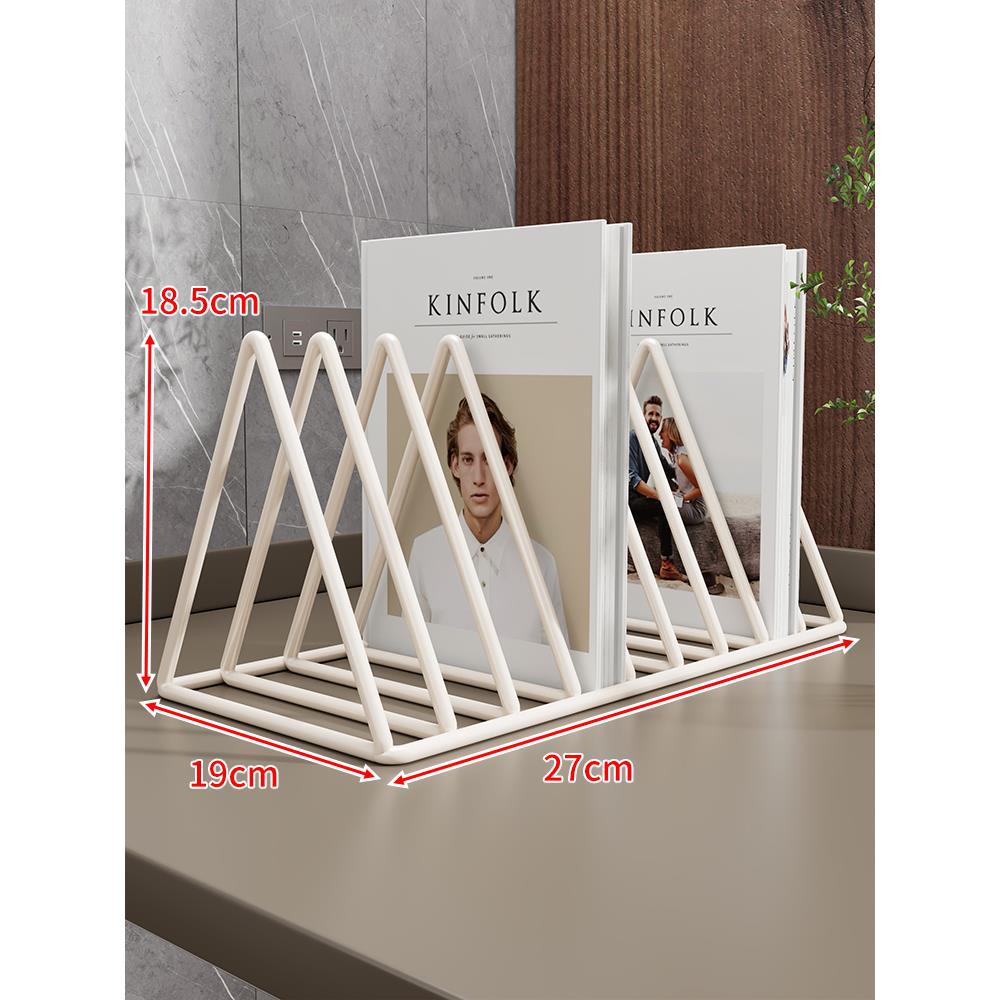 Erweiterbares Holz-Magazin- und Buchregal-Organizer
