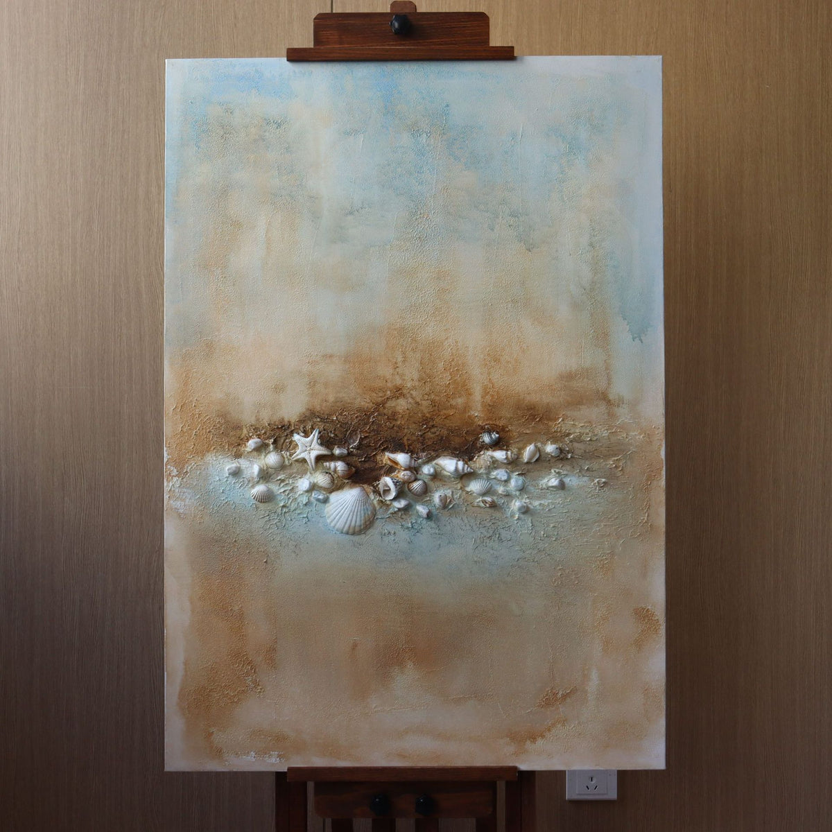 Küstenmuscheln Kinder Wandkunst