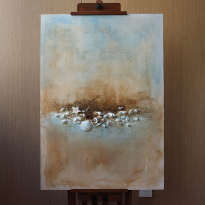 Küstenmuscheln Kinder Wandkunst