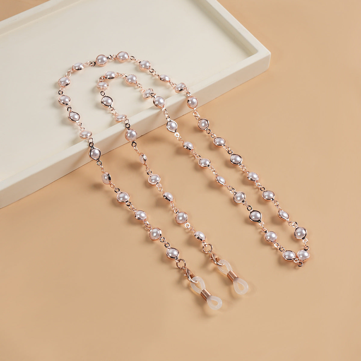 Elegante perlverknüpfte Brillenketten Brehn