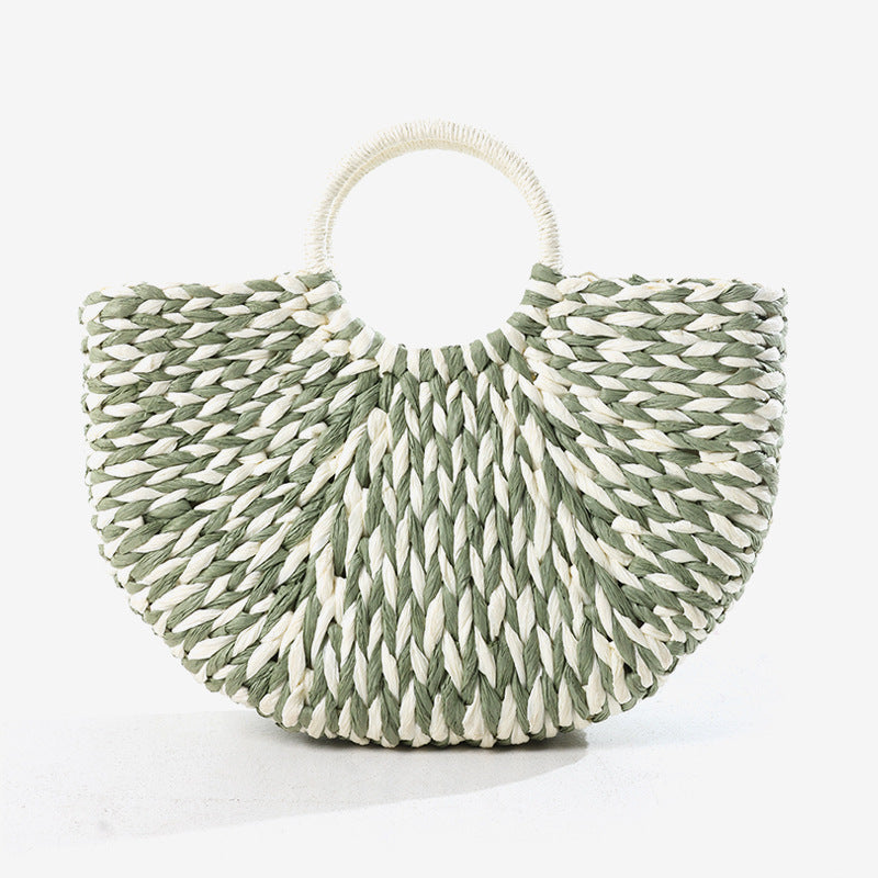 Damen Handtasche mit innovativem, geflochtenem Design Brehn