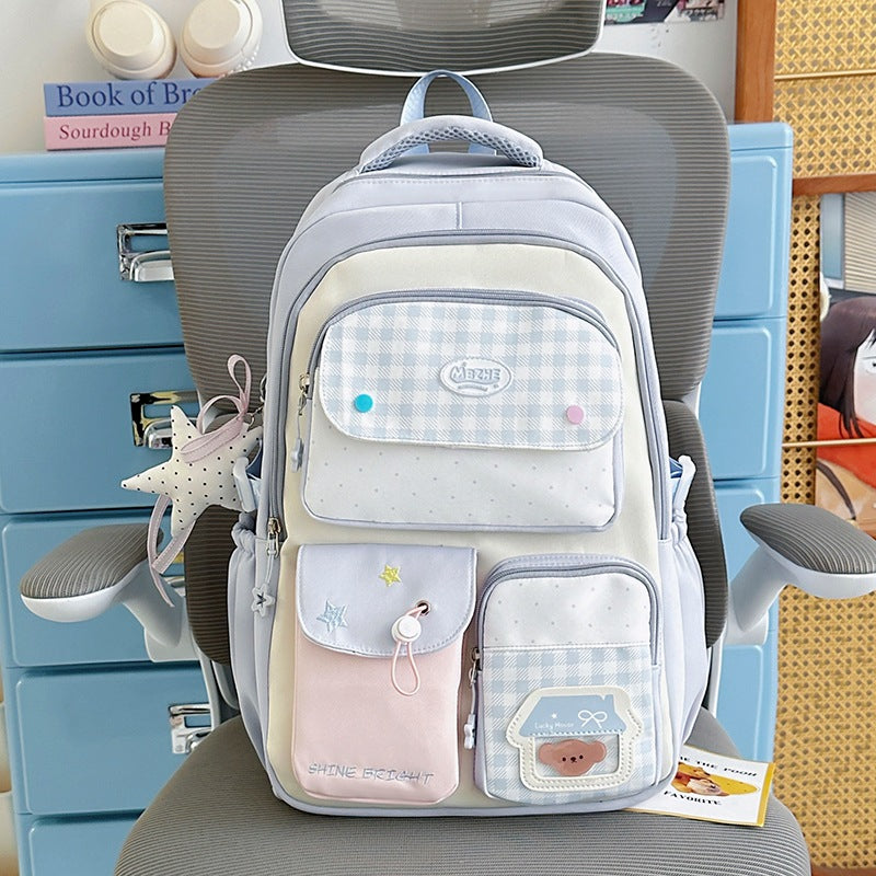 Multifunktionaler niedlicher Charakter-Schulrucksack