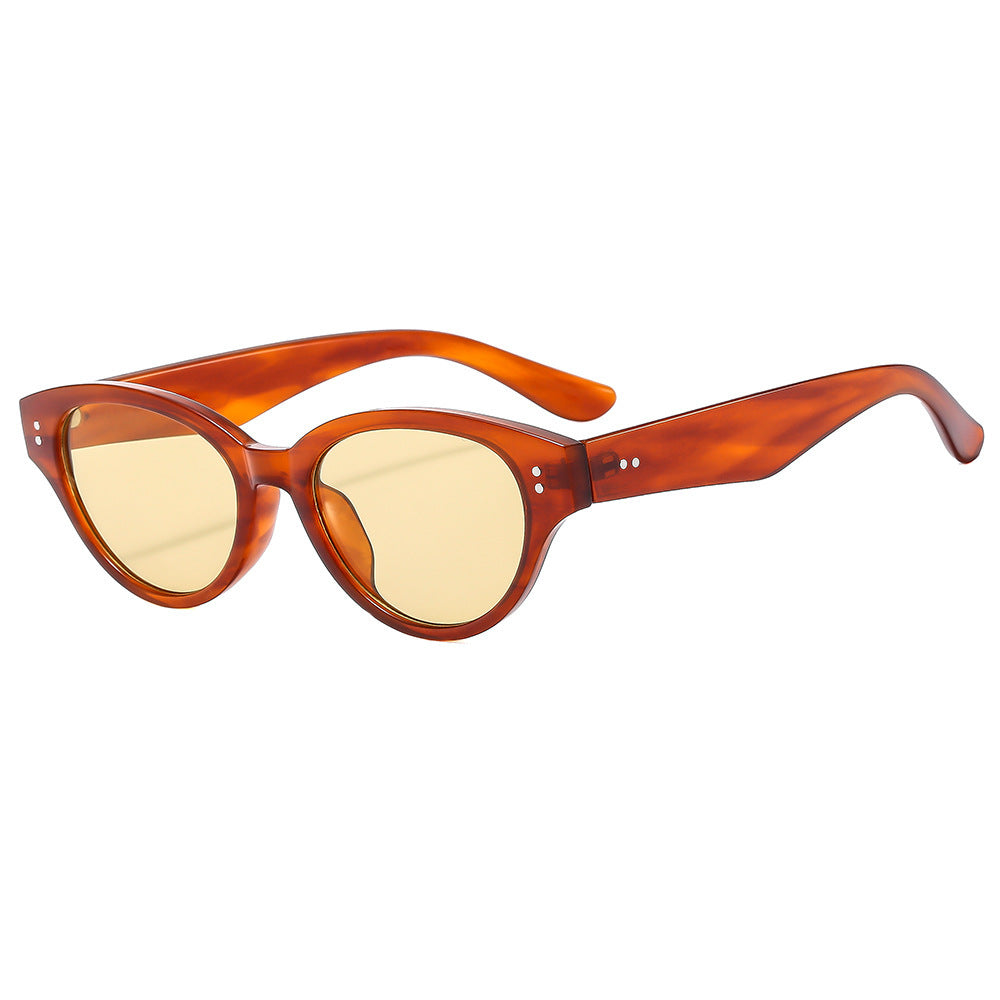 Retro-inspirierte luxuriöse Katzenaugen-Sonnenbrille Brehn