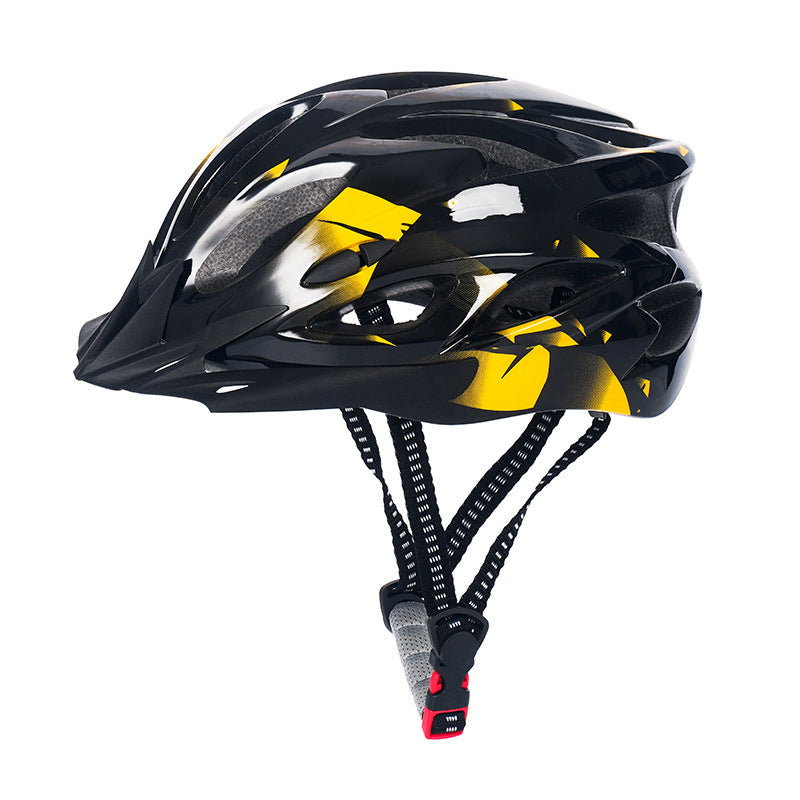 verstellbarer belüfteter Straßen- und Mountainbike-Helm mit Visier und hinten einstellbarem Fit Brehn