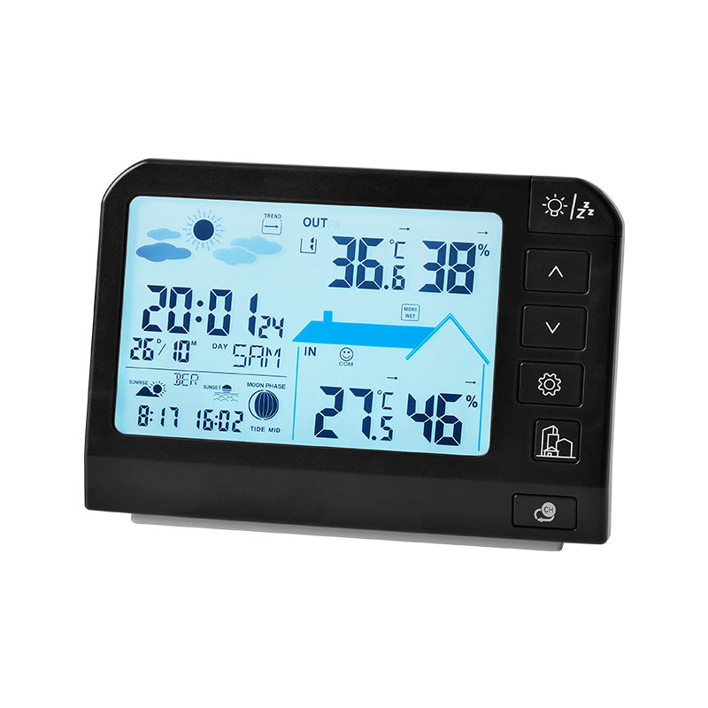 Digitaler Wetter-Alarmwecker mit multifunktionalem Display Brehn