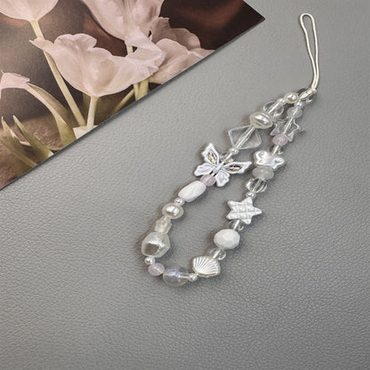 Künstlerische Perlen Charm Brillenband Brehn