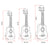 Anfängerfreundliche Ukulele Brehn