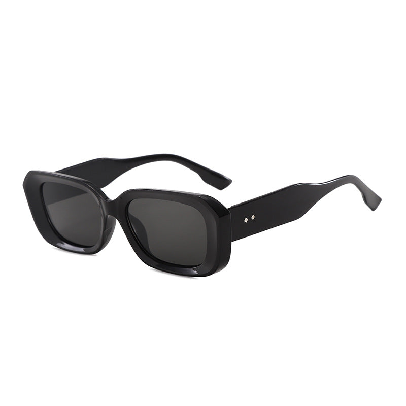 Damen Modische Oversized-Sonnenbrille mit hochwertigem Kunststoffrahmen Brehn