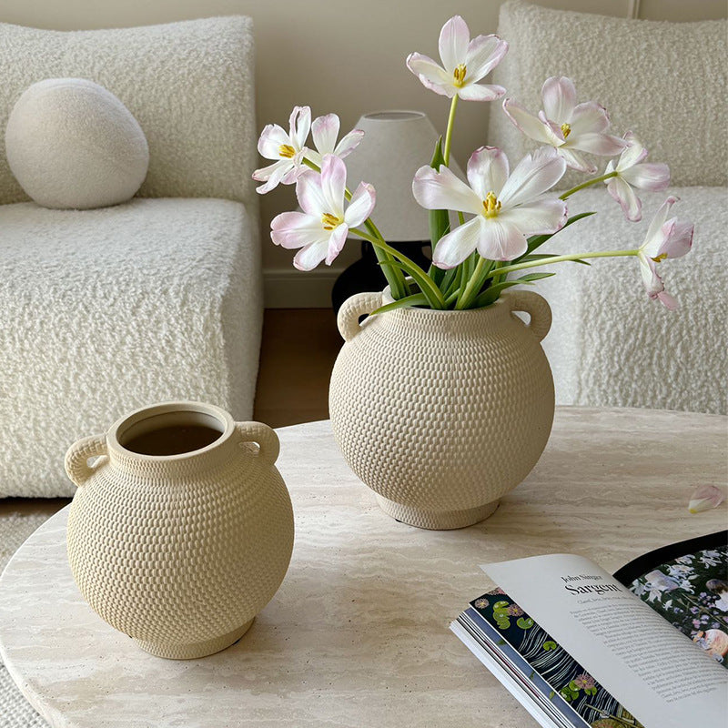 Dekorative strukturierte Keramik