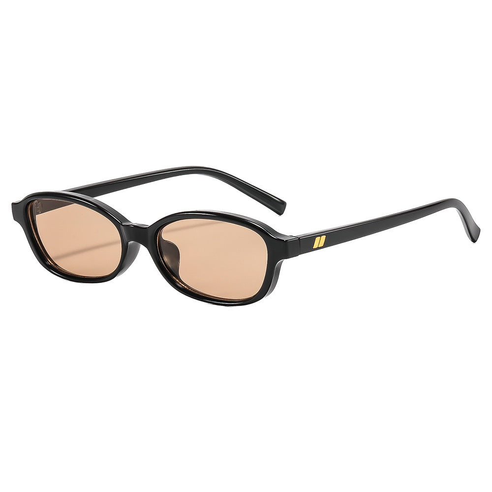 Damen modische Sonnenbrille im stilvollen Ovaldesign mit UV-Schutz Brehn