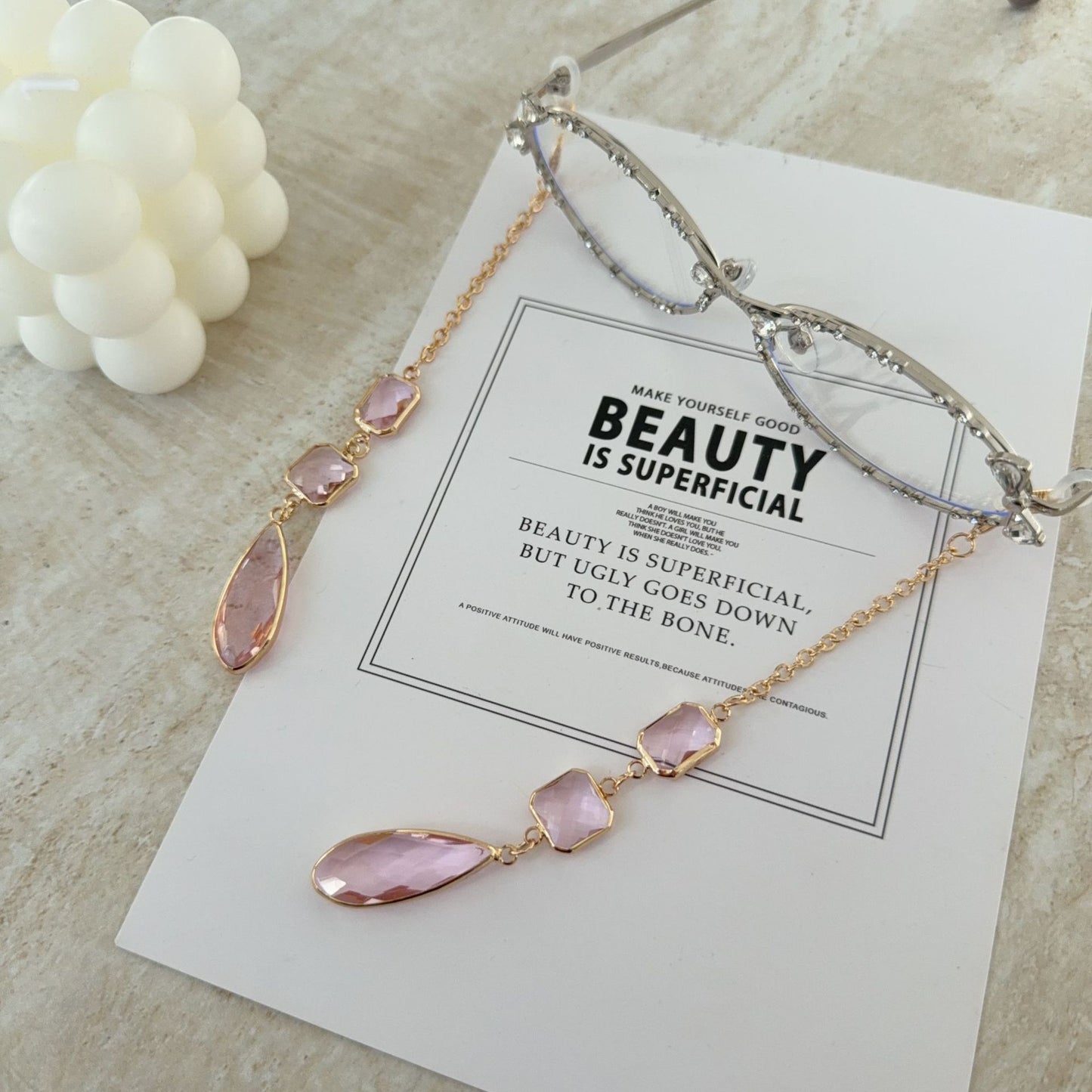 Elegante Edelstein Hängehänger Brehn