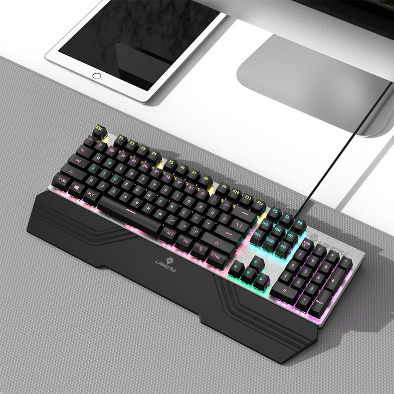 Ergonomische RGB Mechanische Gaming-Tastatur Brehn