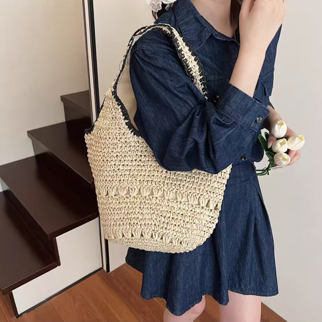 Makramee Strandtasche Im Eleganten Boho-Design Brehn