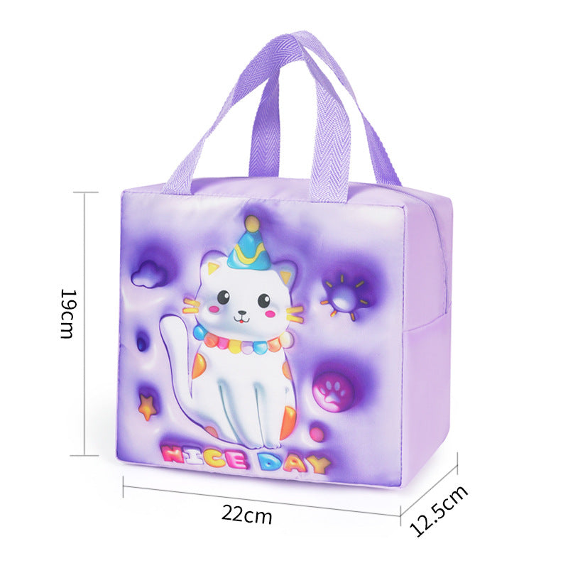 Kühltasche mit Verspieltem Katzenmotiv Brehn