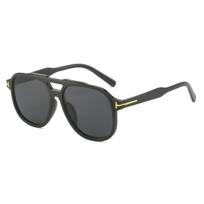 Retro-inspirierte Übergroße Sonnenbrille Brehn