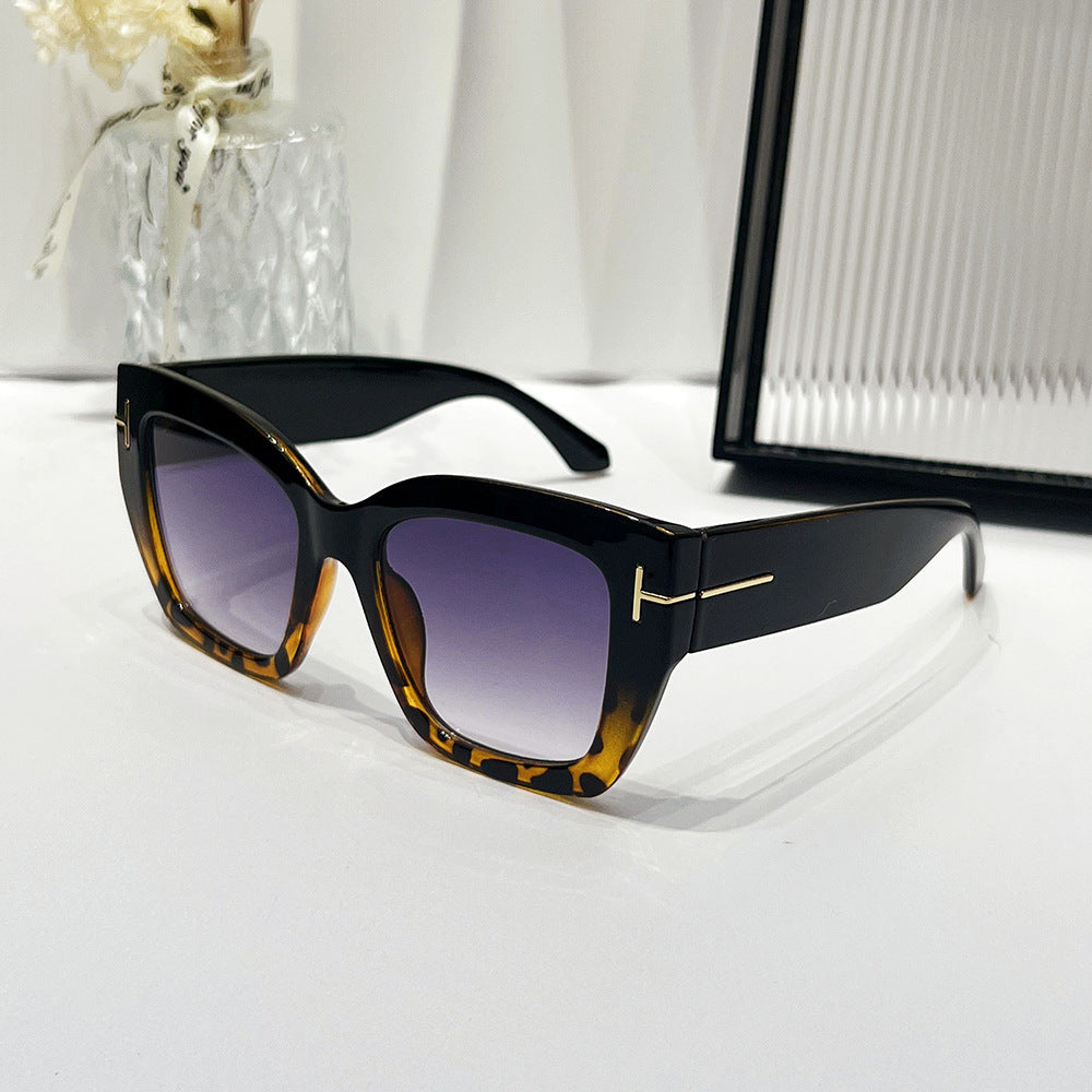 Moderne Übergroße Quadratische Sonnenbrille Brehn