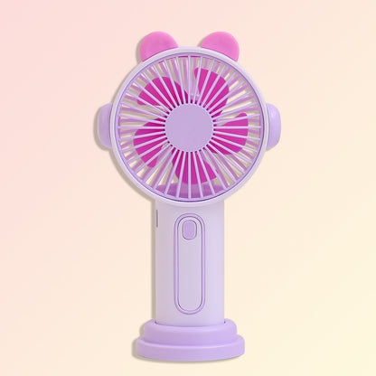 Damen Tragbarer Mini-Ventilator mit bunten Ohren Brehn