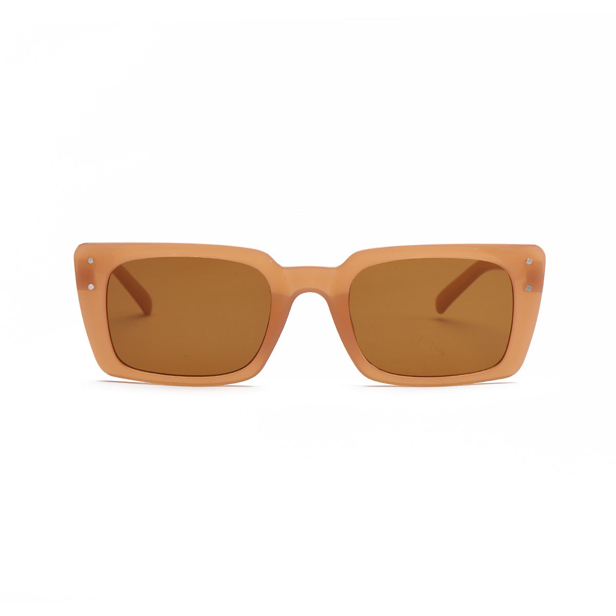 Damen quadratische Sonnenbrille mit tierischem Muster Brehn