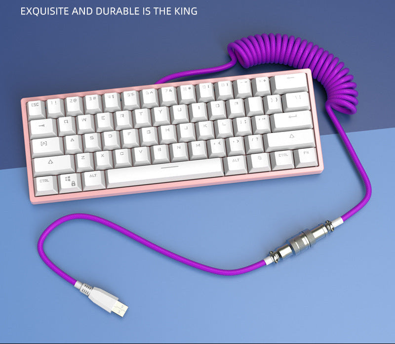 USB Type-C Mechanische Tastatur Verbindungskabel Brehn