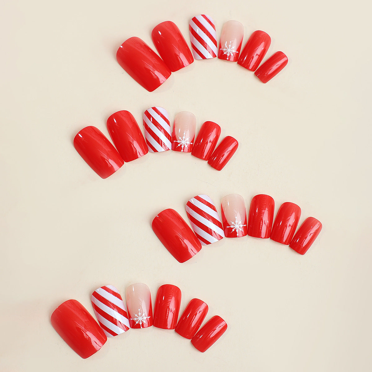 Urlaubs-Themen Press-On Nagelset Brehn