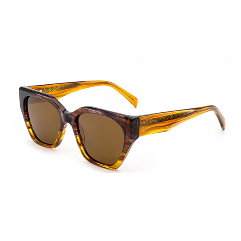 Damen modische Sonnenbrille im modernen Designer-Stil Brehn