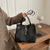 Strukturierte Leder-Shopper-Tasche Brehn