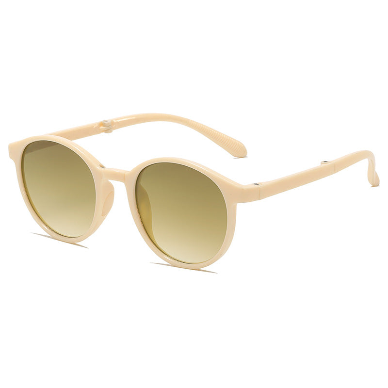 Stylische Retro-inspirierte runde Sonnenbrille Brehn