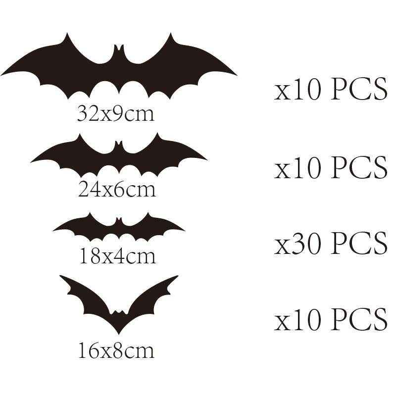 Dekoratives Bat Wandkunst-Set Brehn