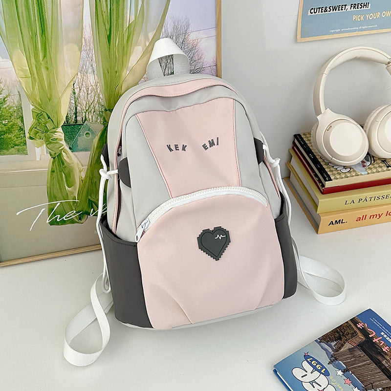 Multi-Taschen Leichte Schul-Rucksack