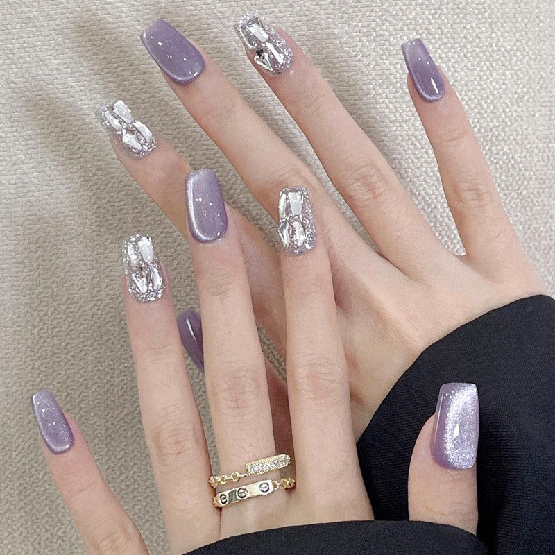 Premium Dekorative Press-On Nail Art Set Brehn