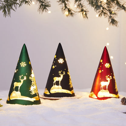 Dekorative LED Weihnachtsbaumlaterne