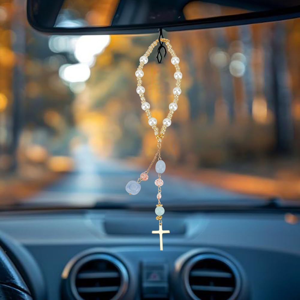 Dekorativer Kreuz-Autoanhänger Brehn