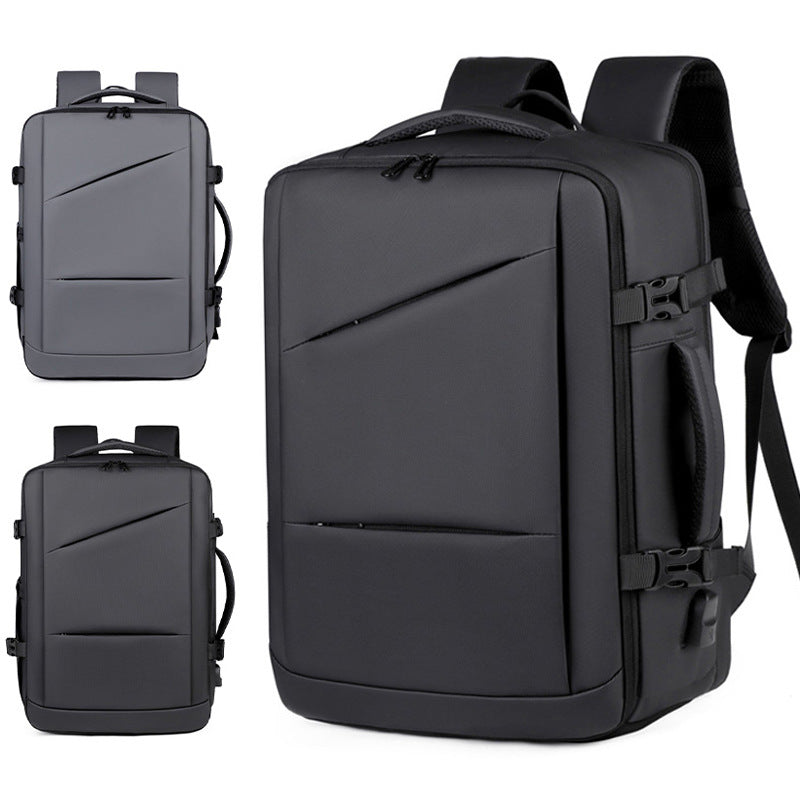Funktionaler Business-Rucksack mit Expandierbarem Stauraum und Ergonomischen Trageriemen Brehn