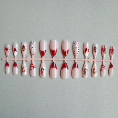 Kreatives Feiertags-Nailart-Set