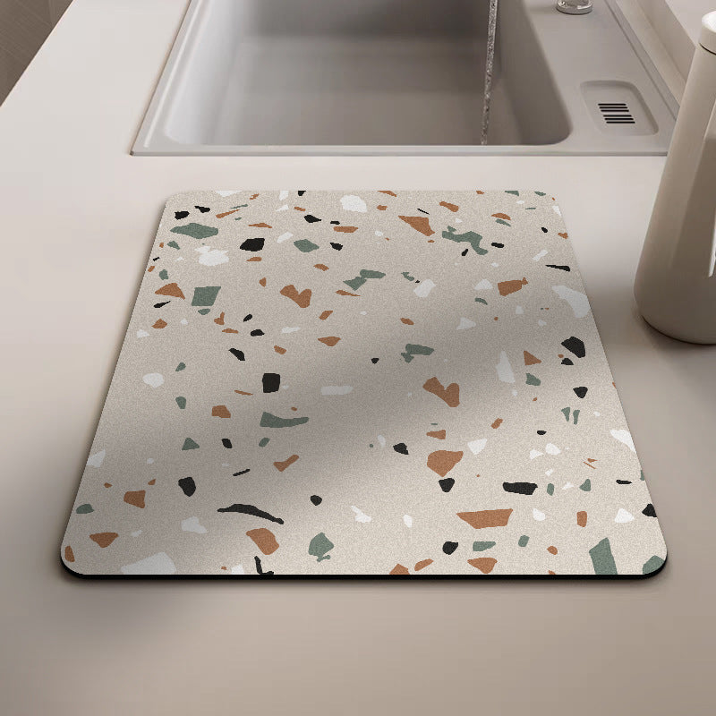 Künstlerische Terrazzo-Muster Küchenmatte Brehn
