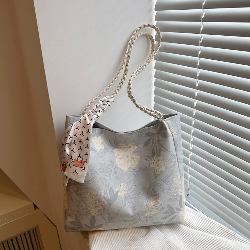 Blumenmuster Schulter Tote Bag Brehn