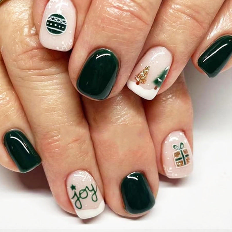 Festliche Feiertags Press-On Nagelkunst Kollektion Brehn