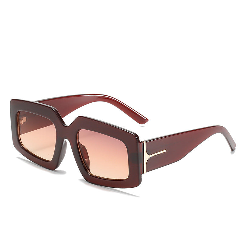 Oversized quadratische Rahmen Sonnenbrille Brehn